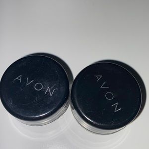 Two metallic cream eyeshadows